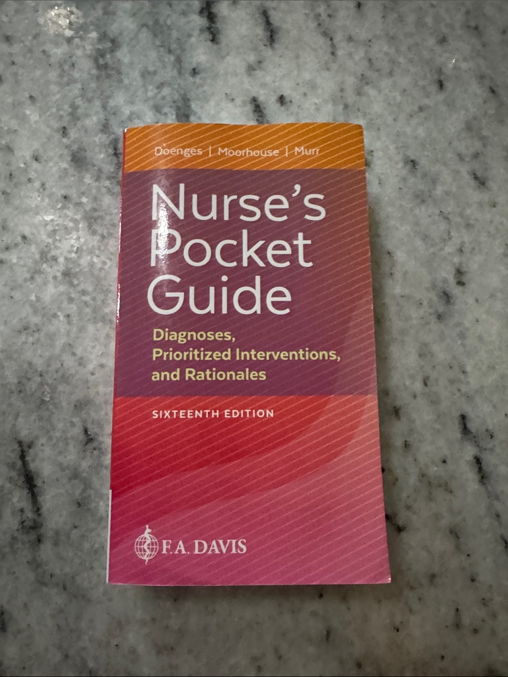 F.A Davis Nurse's Pocket Guide